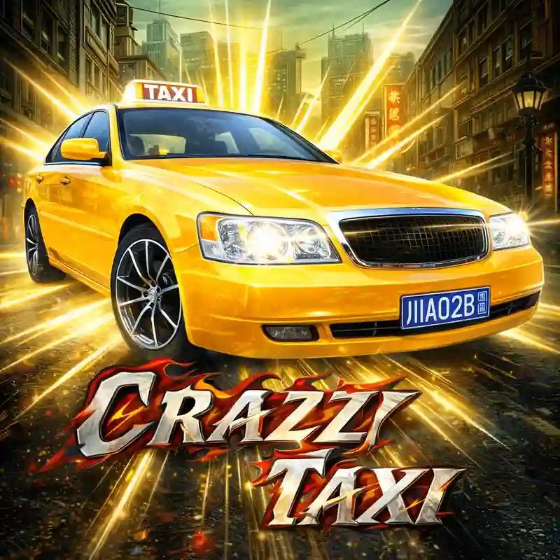 Crazy Taxi slot game interface